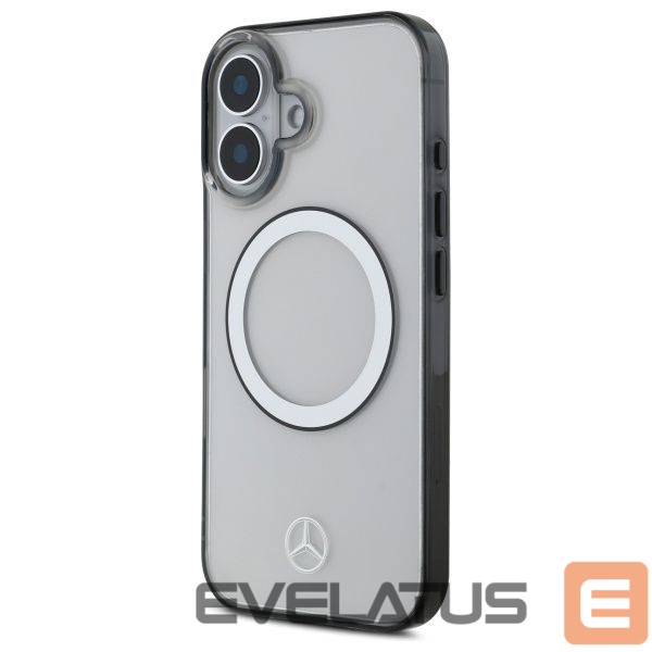 Cits mobilo telefonu aksesuārs Mercedes-Benz Mercedes Printed Logo MagSafe iPhone 16 Case - Clear