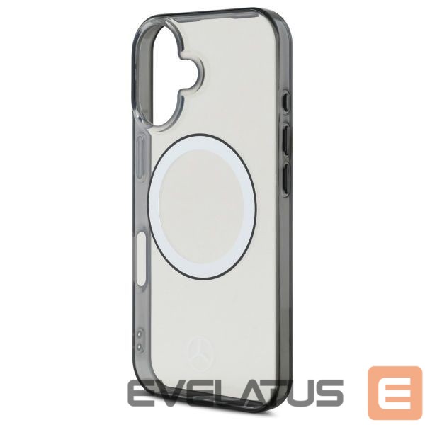 Cits mobilo telefonu aksesuārs Mercedes-Benz Mercedes Printed Logo MagSafe iPhone 16 Case - Clear