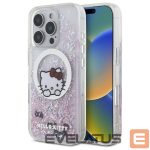 Cits mobilo telefonu aksesuārs Hello Kitty  Hello Kitty Liquid Glitter Sweet Kitty Bows MagSafe Case for iPhone 16 Pro Max - White 