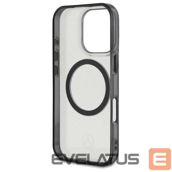 Cits mobilo telefonu aksesuārs Mercedes-Benz Mercedes Printed Logo MagSafe Case for iPhone 16 Pro Max - Clear