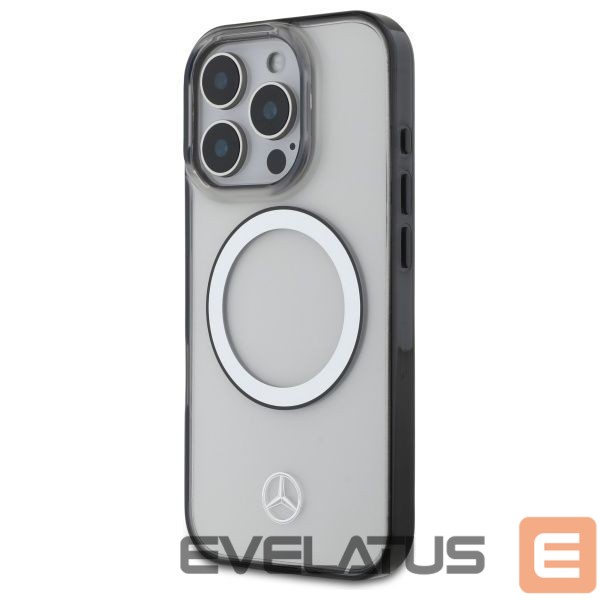Cits mobilo telefonu aksesuārs Mercedes-Benz Mercedes Printed Logo MagSafe Case for iPhone 16 Pro Max - Clear
