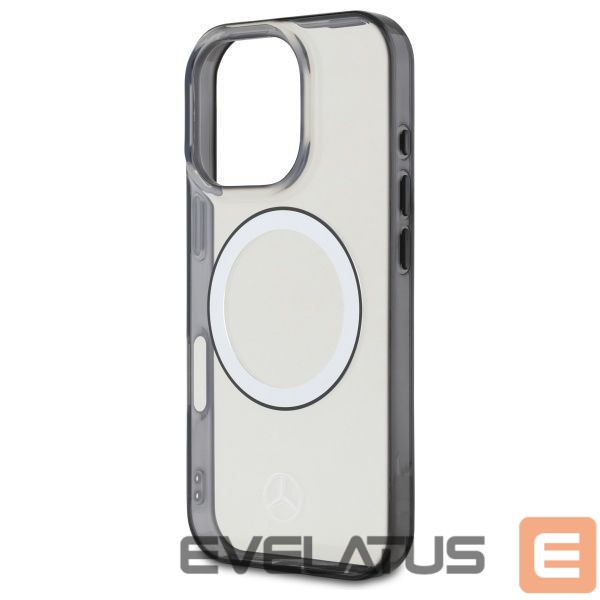 Cits mobilo telefonu aksesuārs Mercedes-Benz Mercedes Printed Logo MagSafe Case for iPhone 16 Pro Max - Clear