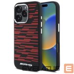 Cits mobilo telefonu aksesuārs Mercedes-Benz  AMG Silicone Graphics MagSafe case for iPhone 16 Pro - black 
