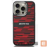 Cits mobilo telefonu aksesuārs Mercedes-Benz  AMG Silicone Graphics MagSafe case for iPhone 16 - black 