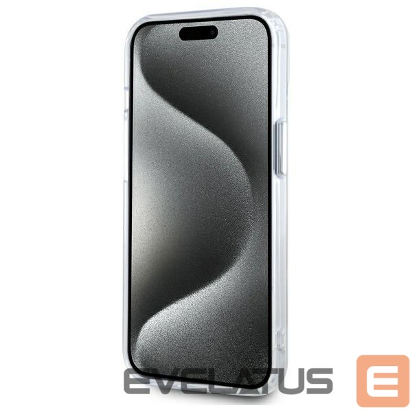 Cits mobilo telefonu aksesuārs Karl Lagerfeld Karl Lagerfeld KLHMP14SHLSKCH iPhone 14 6.1" white/white hardcase IML Metal Karl&Choupette Head MagSafe
