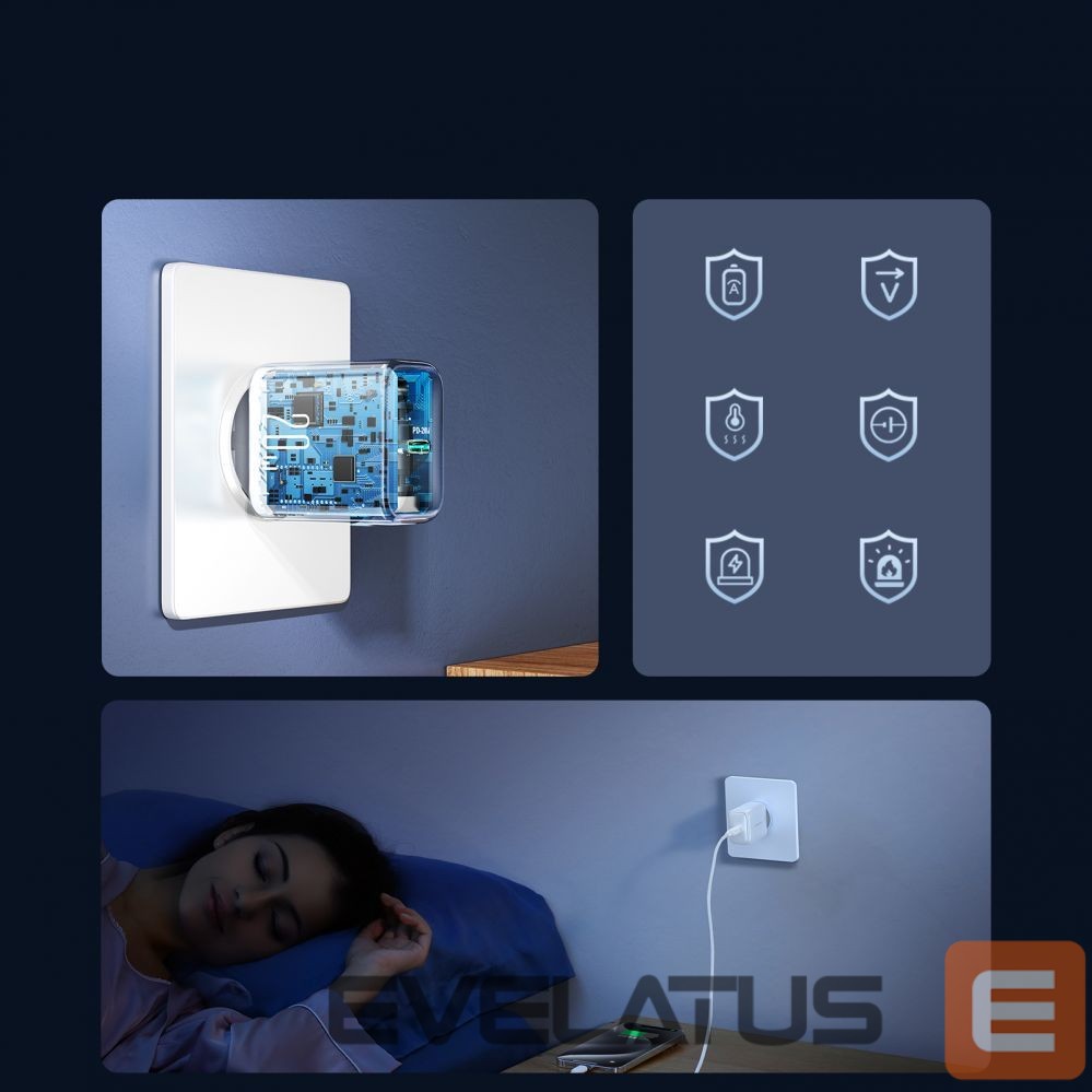 Adapteris Joyroom White \ without cable