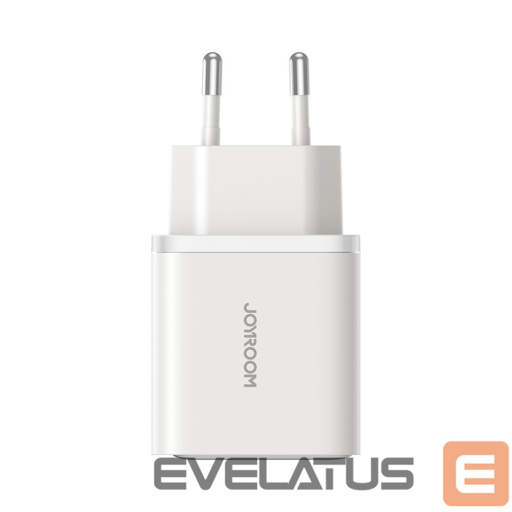 Adapteris Joyroom Joyroom JR-TCF15 network charger USB-C / USB-A 30W - white