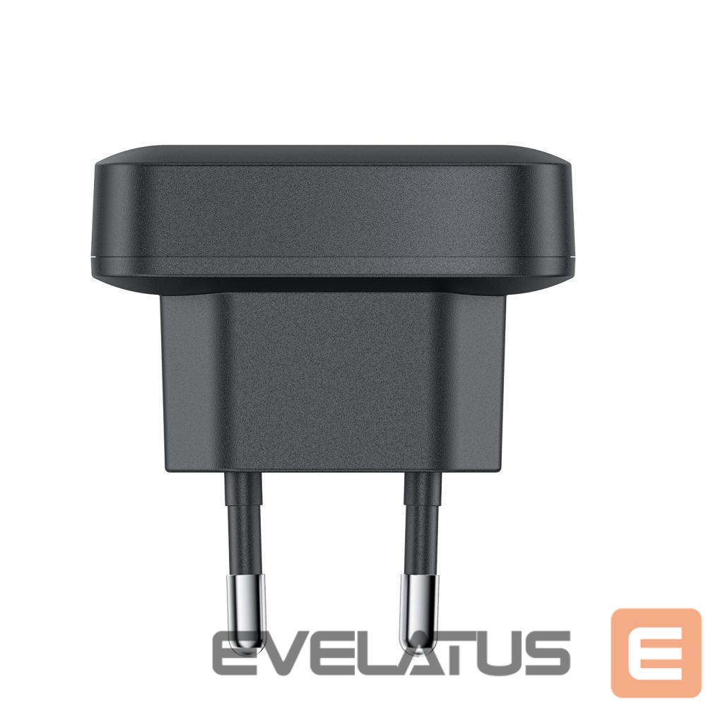Adapteris Acefast Acefast A100 65W GaN 2 USB-C+ USB-A Charger Ultra Slim - Black
