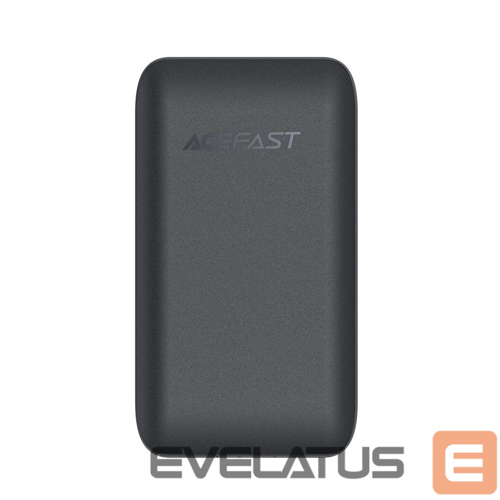 Adapteris Acefast Acefast A100 65W GaN 2 USB-C+ USB-A Charger Ultra Slim - Black