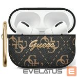 Cits mobilo telefonu aksesuārs Guess  Guess GUAP2PG4GPK AirPods Pro 2 (2022/2023) cover black/black 4G Hook