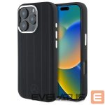 Cits mobilo telefonu aksesuārs Mercedes-Benz  Mercedes MEHMP16L23SUVSK iPhone 16 Pro 6.3" black/black hardcase Silicone Vertical Tonal Stripes MagSafe 