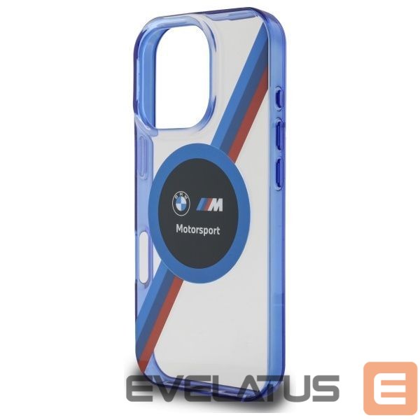 Cits mobilo telefonu aksesuārs BMW BMW BMHMP16X23HTPUT iPhone 16 Pro Max 6.9" transparent hardcase Motosport IML Circle MagSafe