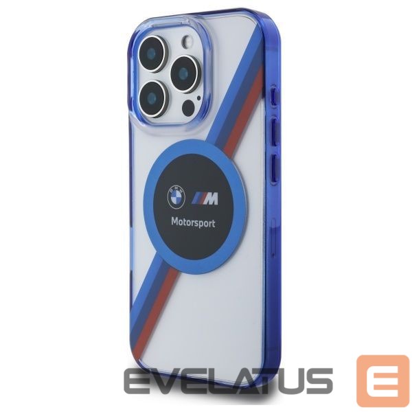 Cits mobilo telefonu aksesuārs BMW BMW BMHMP16X23HTPUT iPhone 16 Pro Max 6.9" transparent hardcase Motosport IML Circle MagSafe