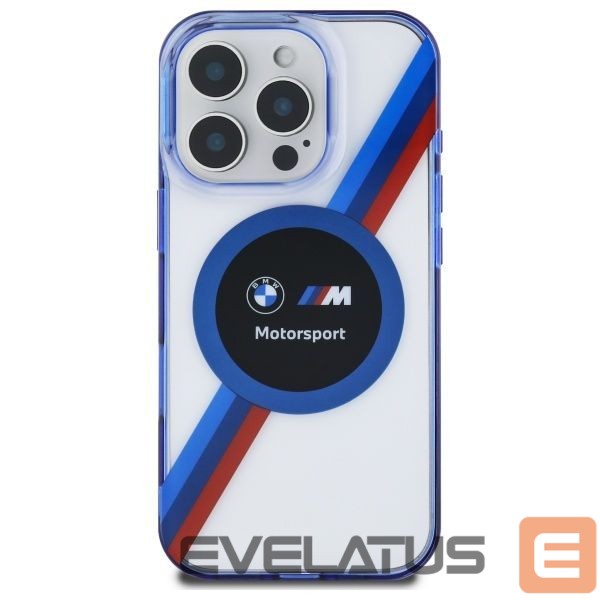 Cits mobilo telefonu aksesuārs BMW BMW BMHMP16X23HTPUT iPhone 16 Pro Max 6.9" transparent hardcase Motosport IML Circle MagSafe