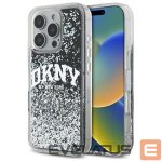 Cits mobilo telefonu aksesuārs DKNY  DKNY DKHCP16XLBNAEK iPhone 16 Pro Max 6.9" black/black hardcase Liquid Glitter Arch Logo 