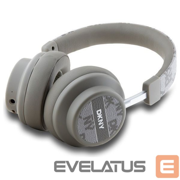 Cits mobilo telefonu aksesuārs DKNY DKNY Bluetooth On-Ear Headphones DKBHM2PCSHLE Beige/Beige Checkered Pattern