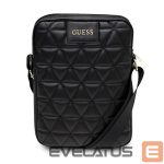 Maciņš universāls sportam Guess  Guess Torba GUTB10QLBK 10" czarna/black Quilted Tablet Bag