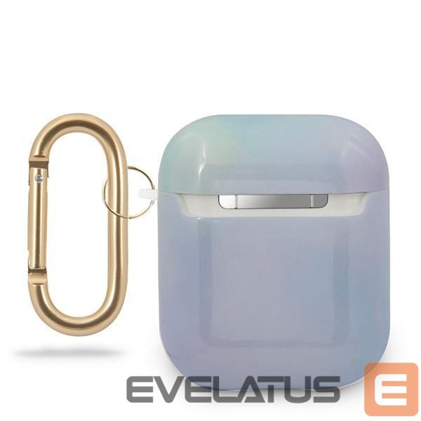 Aizmugurējais vāciņš Guess Guess GUACA2TPUMCGC02 AirPods cover blue/blue Tie & Dye Collection
