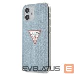 Aizmugurējais vāciņš Guess  Guess GUHCP12SPCUJULLB iPhone 12 mini 5.4" blue/light blue hardcase Jeans Collection 