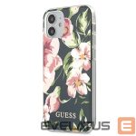 Aizmugurējais vāciņš Guess  Guess GUHCP12SIMLFL03 iPhone 12 mini 5.4" navy/navy N°3 Flower Collection 