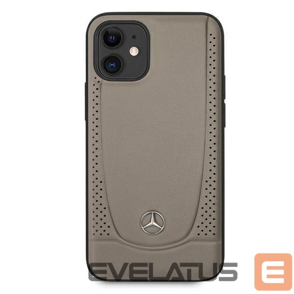 Aizmugurējais vāciņš Mercedes-Benz Mercedes Urban Line Case for iPhone 12 mini - Brown