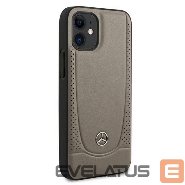 Aizmugurējais vāciņš Mercedes-Benz Mercedes Urban Line Case for iPhone 12 mini - Brown