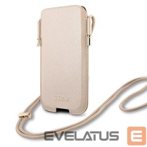 Aizmugurējais vāciņš Guess  Guess Handbag GUHCP12MSAPSLG 6.1" gold/gold Saffiano