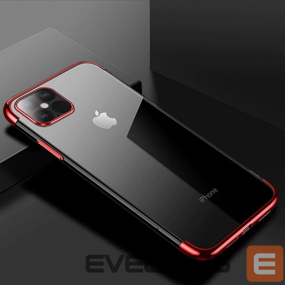 Aizmugurējais vāciņš Hurtel Transparent || Red