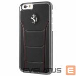 Aizmugurējais vāciņš Ferrari  Ferrari Hardcase FESEHCP6BKR iPhone 6/6S 488 black/red stiching