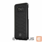 Aizmugurējais vāciņš Mercedes-Benz  Mercedes Pattern Line case for Samsung Galaxy S8 Plus - black 