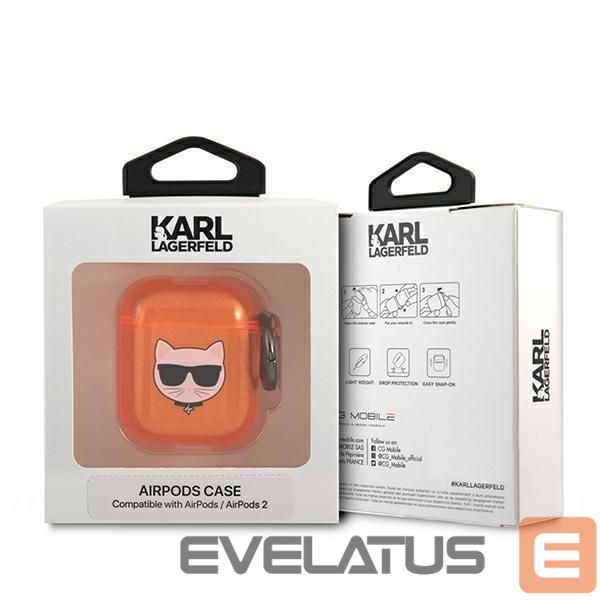 Aizmugurējais vāciņš Karl Lagerfeld Orange
