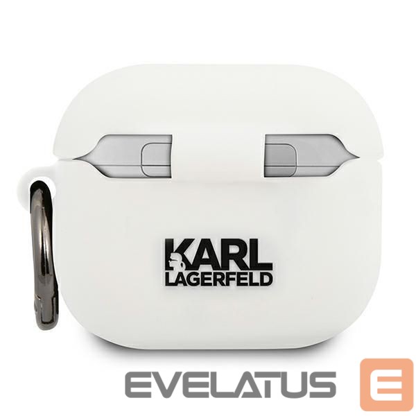 Aizmugurējais vāciņš Karl Lagerfeld White