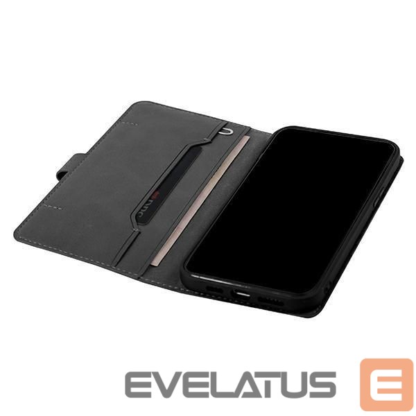 Aizmugurējais vāciņš UNIQ Uniq Journa case for iPhone 12 / iPhone 12 Pro - gray