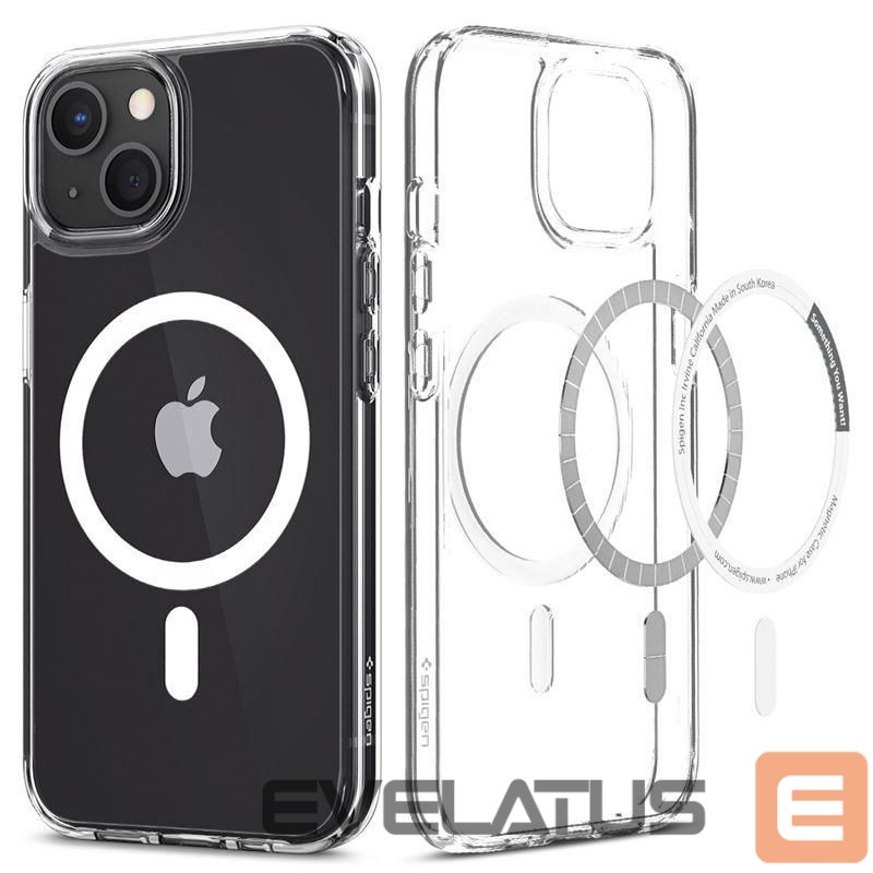 Aizmugurējais vāciņš Spigen Transparent || White