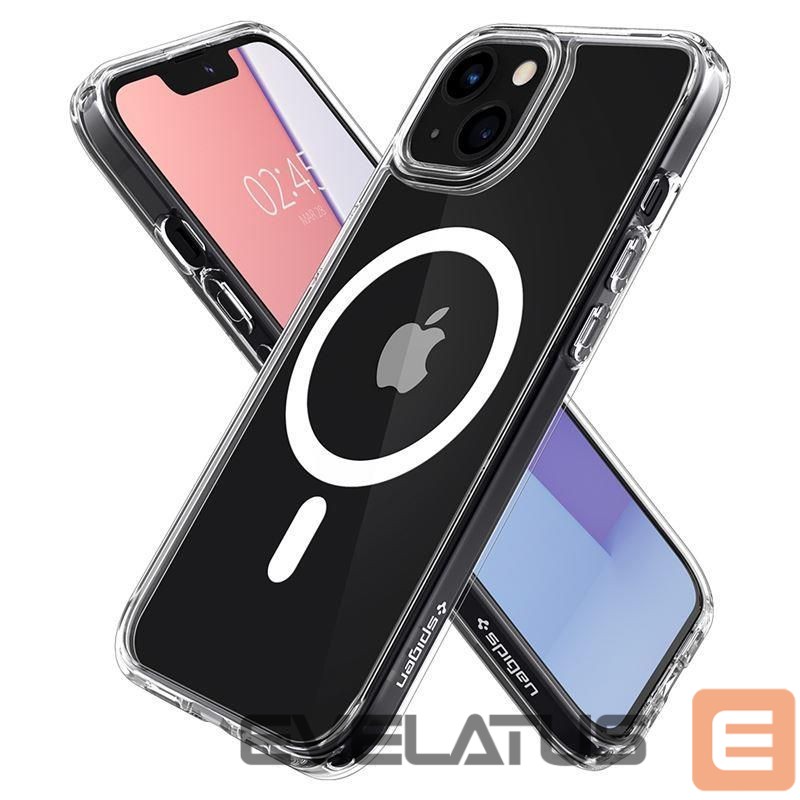 Aizmugurējais vāciņš Spigen Transparent || White