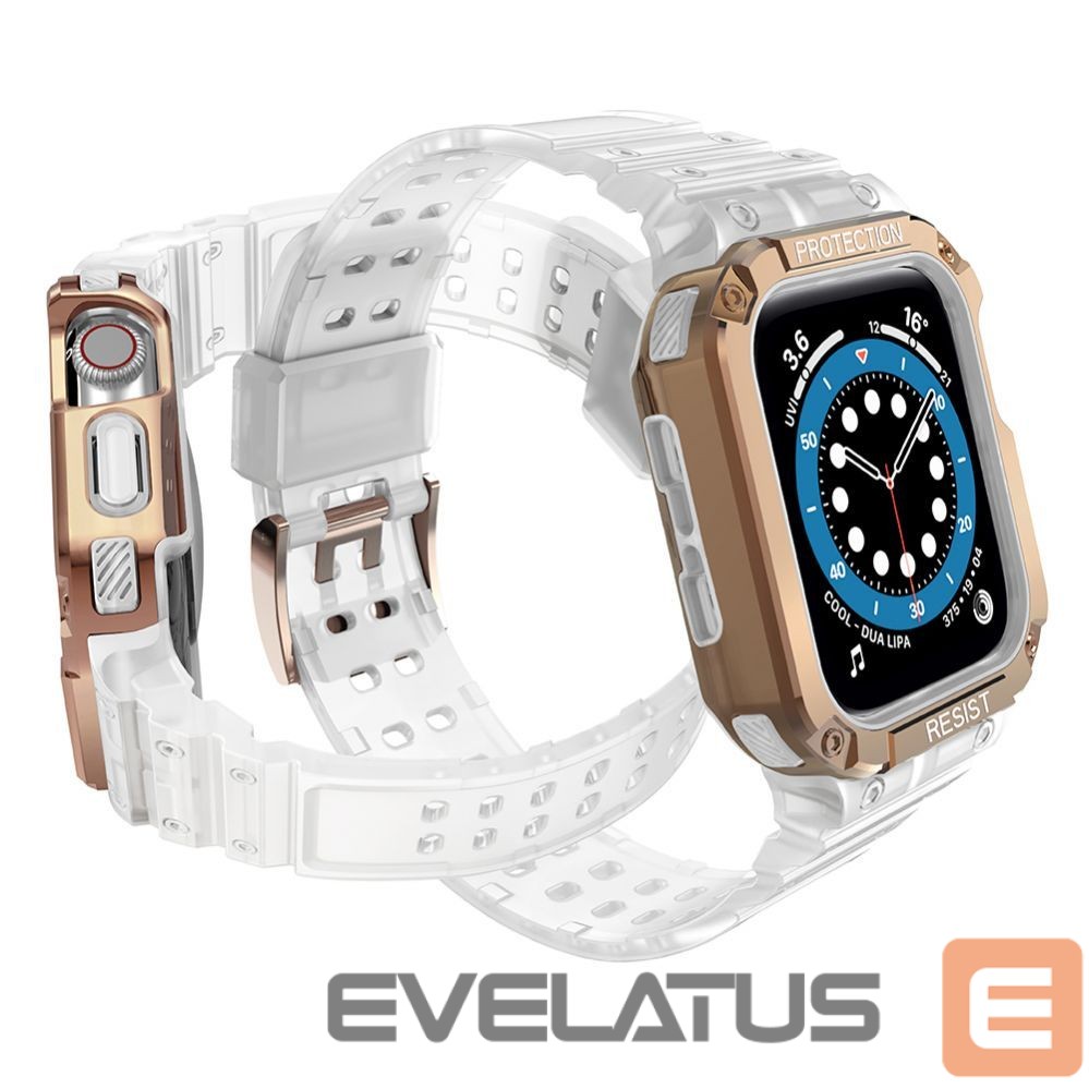 Aizmugurējais vāciņš Hurtel Gold || White