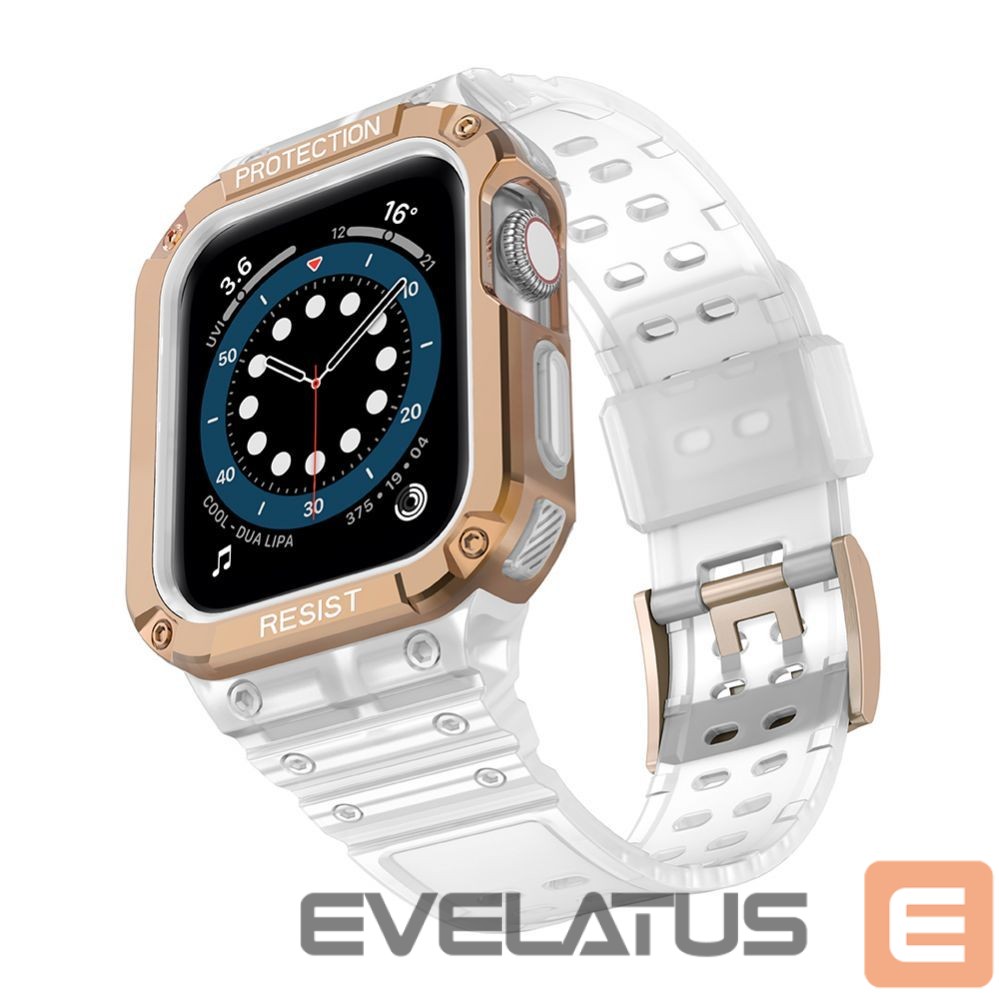 Aizmugurējais vāciņš Hurtel Gold || White