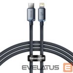 Kabelis Baseus  Baseus CAJY000201 Lightning - USB-C PD QC cable 20W 480Mb/s 1.2m - black