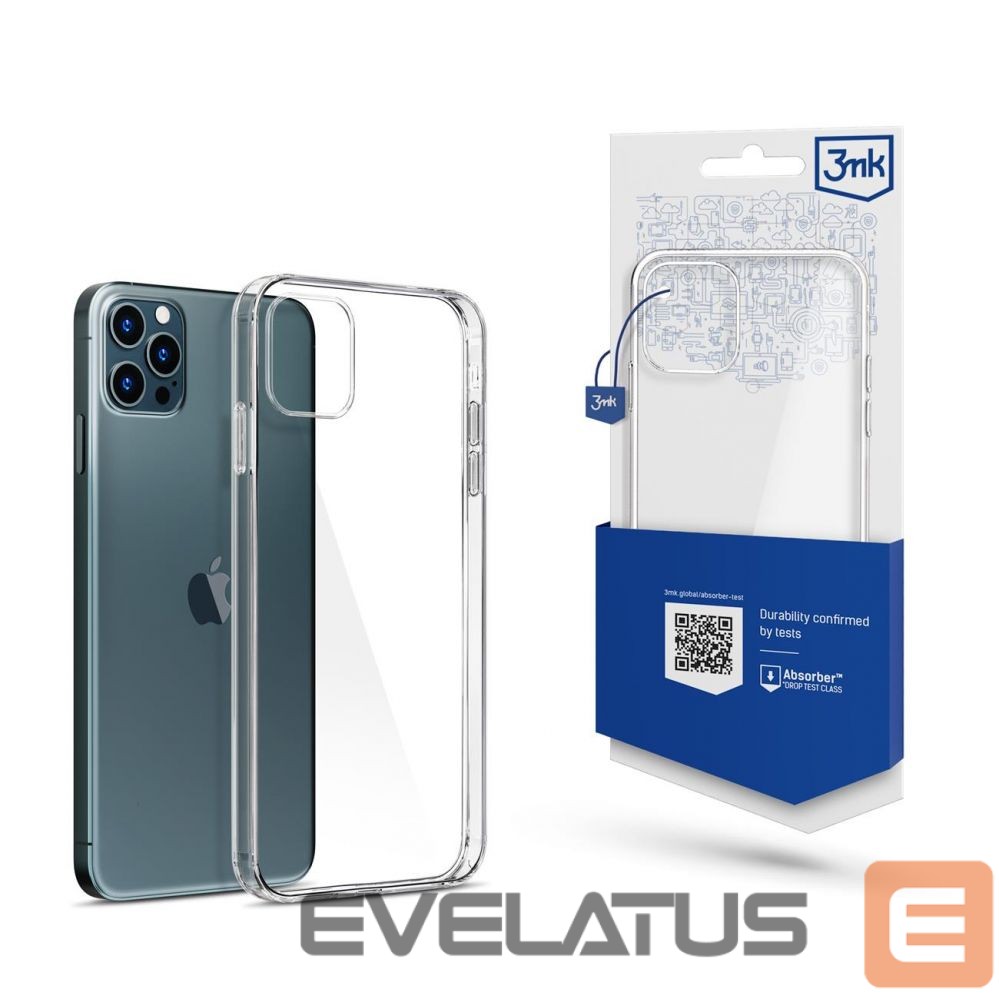 Aizmugurējais vāciņš 3MK Apple iPhone 12 Pro Max - 3mk Clear Case
