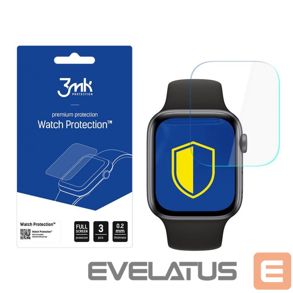 Aizsargstikls 3MK Apple Watch 5 40mm - 3mk Watch Protection v. ARC+