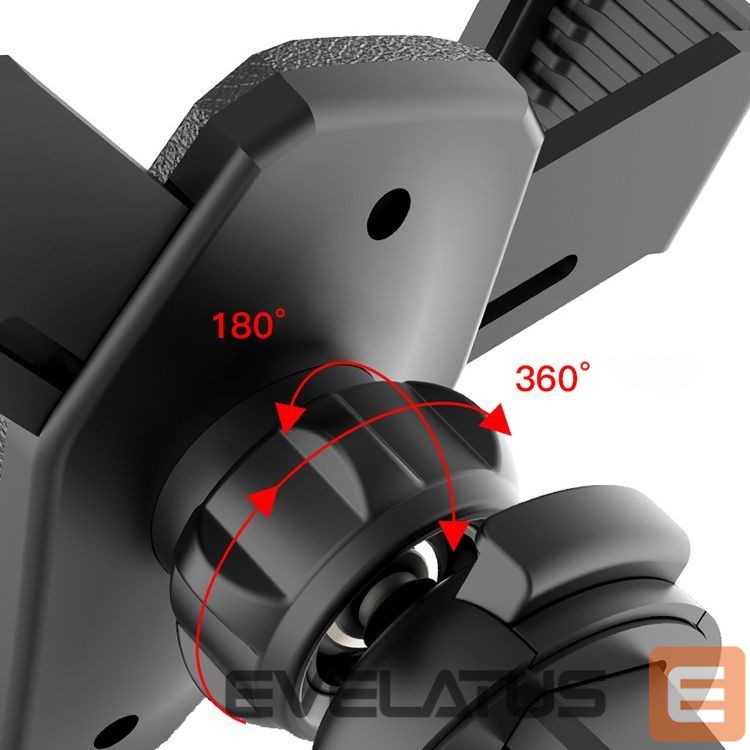 Auto turētājs Hurtel Gravity smartphone car holder, silver (YC07)