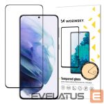 Aizsargstikls Wozinsky  Wozinsky super durable Full Glue tempered glass full screen with frame Case Friendly Samsung Galaxy S22 black 