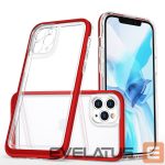 Aizmugurējais vāciņš Hurtel  Transparent || Red 