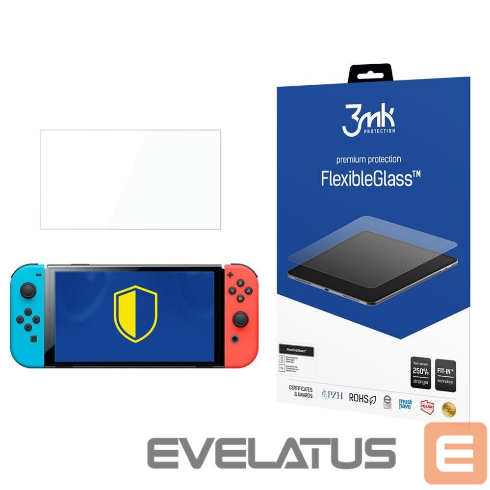 Aizsargstikls 3MK Nintendo Switch Oled - 3mk FlexibleGlass 8.3''