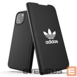 Aizmugurējais vāciņš Adidas  Adidas OR Booklet Case BASIC for iPhone 13 - Black and White 