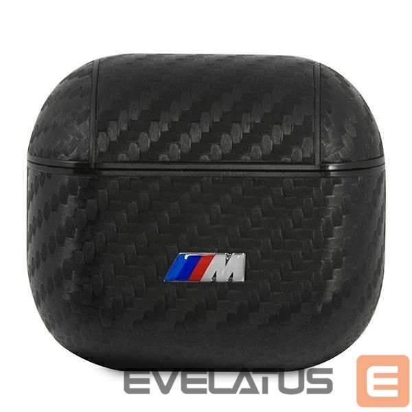 Aizmugurējais vāciņš BMW BMW PU Carbon M Collection Case for AirPods 3 - Black