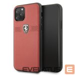Aizmugurējais vāciņš Ferrari  Ferrari FEOBAHCN58RE iPhone 11 Pro 5.8" red/red hardcase Off Track Leather