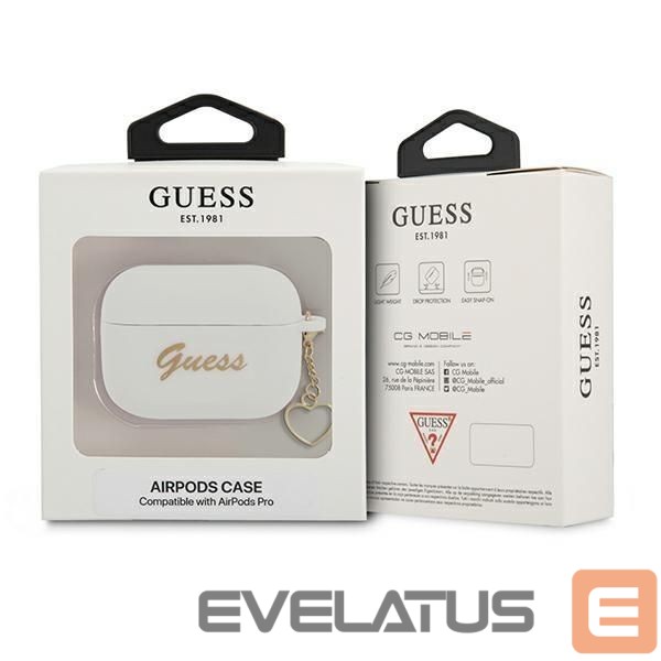 Aizmugurējais vāciņš Guess White