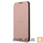 Aizmugurējais vāciņš Guess  Guess GUBKS22MPSASBPI S22+ S906 pink/pink book Saffiano Stripes 