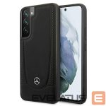 Aizmugurējais vāciņš Mercedes-Benz  Mercedes Leather Urban Line Case for Samsung Galaxy S22+ - Black 